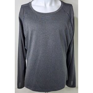 OGIO® Endurance Ladies Size 2XL Long Sleeve Pulse Thumb Holes Gray Shirt